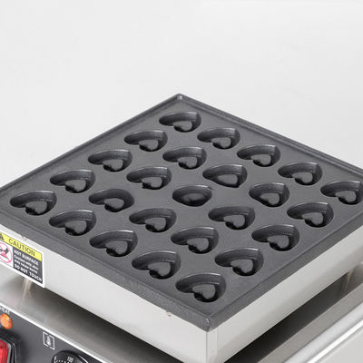 201 商用ポフェルテージとタイヤキスナックマシン用ステンレス鋼のワッフルメーカー