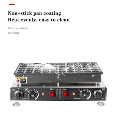 高生産性 50ホール 電気 ミニパンケーキ ウォッフル メーカー 商業用食品機械