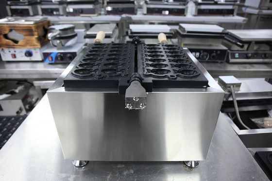 デジタルパネルと温度制御の便利な商用タイヤキワッフルメーカー