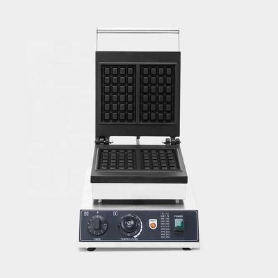 食品・飲み物 商用電気方形ワッフルメーカー
