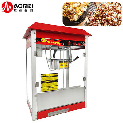 スナック食品用電動ポップコーンメーカー レッドキャラメルポップコーンマシン 応用分野