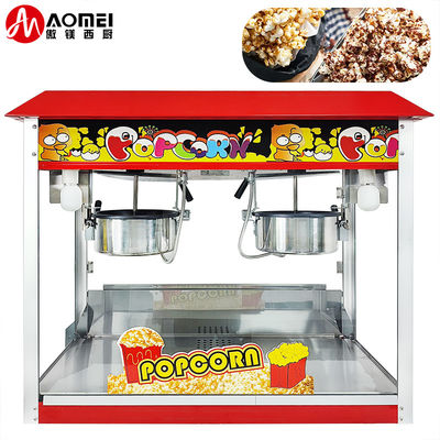 低ノイズレベル オートマティック ダブルポット 甘いポップコーン メーカー ポップコーン メーカー 860*420*740mm