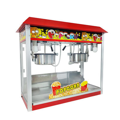 低ノイズレベル オートマティック ダブルポット 甘いポップコーン メーカー ポップコーン メーカー 860*420*740mm