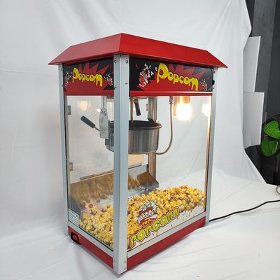 1400 電動スナックマシン 透明ガラス付きの不粘ポップコーン作機