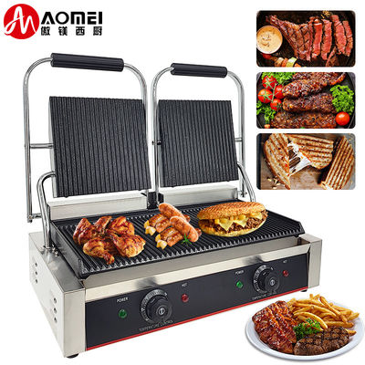 キッチン 調理 焼肉 BBQ 喫煙 商用電気コンタクトグリル