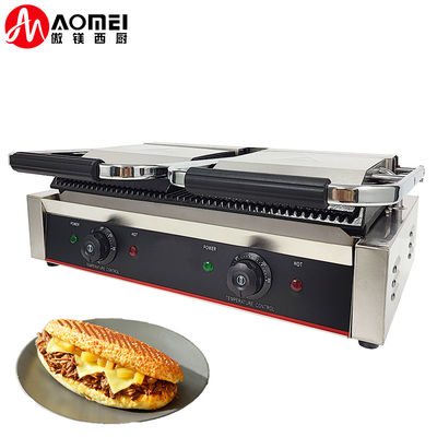 非粘着型鋳鉄パニニバーガープレス