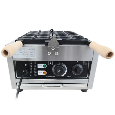 1800W 電気 卵形パン用 粘りしないプレートワッフルメーカー 電源 電源
