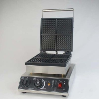 AM-206 ノンスティック・スクエア・ワッフルメーカー ホームイコンブ・ワッフル用の耐久性のあるワッフル機