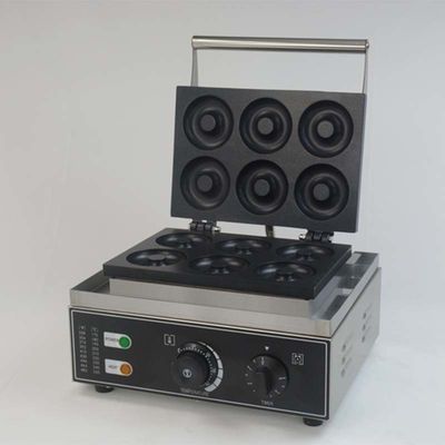 パン屋 デザートショップ 6個ドーナツを作る機械
