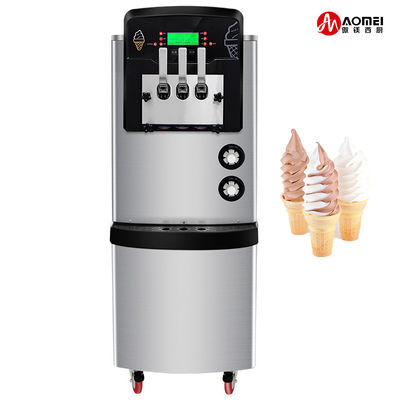 商用スナック 3つの味 ステンレスステールボディのアイスクリーム機