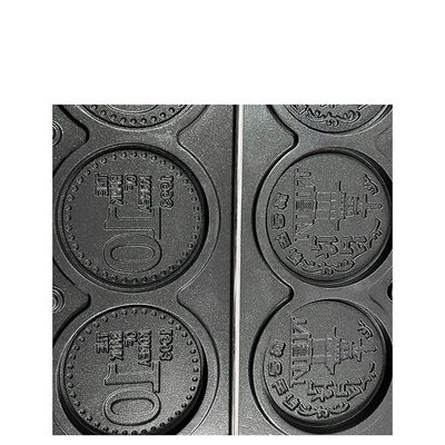 小売用スナック機器用の円形ワッフル機 345x610x190mm