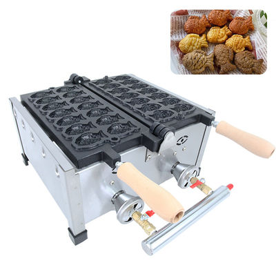 8kg ガスパワータイヤキワッフルメーカー モデル AO-1104R パン屋やアイスクリームスナック用