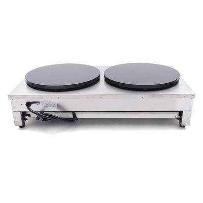 900*540*230mm プロステンレス鋼 商業用 粘りしない電気用 双重 シングル クレイプ メーカー