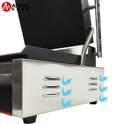 電気グリッドル パニニグリル サンドイッチメーカー コンタクトグリル 1800W 掃除が簡単