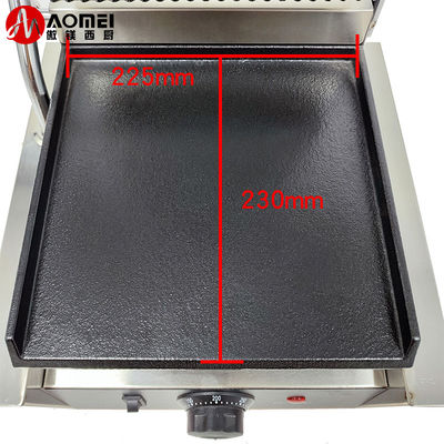 商用電気グリル ポータブル パニニサンドイッチ コンタクトグリル 305*340*190mm 10.8kg