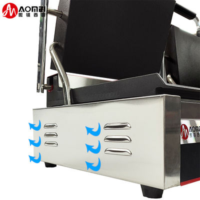 スタッドレスタイヤ鋳鉄 パニニ コンタクト グリル メーカー レストラン ベーカリー スナック 220v